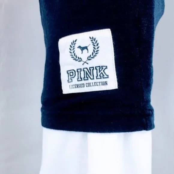 Victoria Secret Pink Chicago Bears Tee Shake The Lake Scoopneck Size XS - Picture 4 of 8